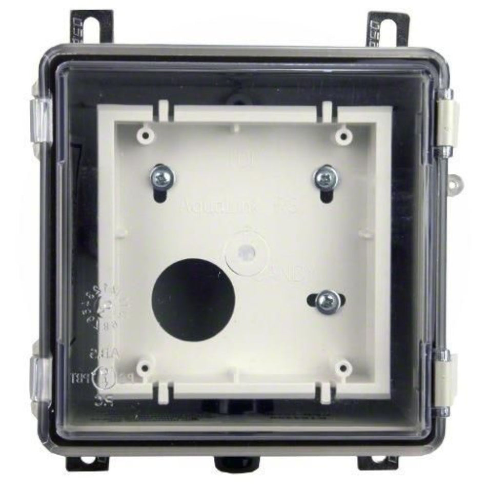 Jandy Pro Series JDY-8026 weatherproof outdoor enclosure for AquaLink RS OneTouch control panels for pool contractors