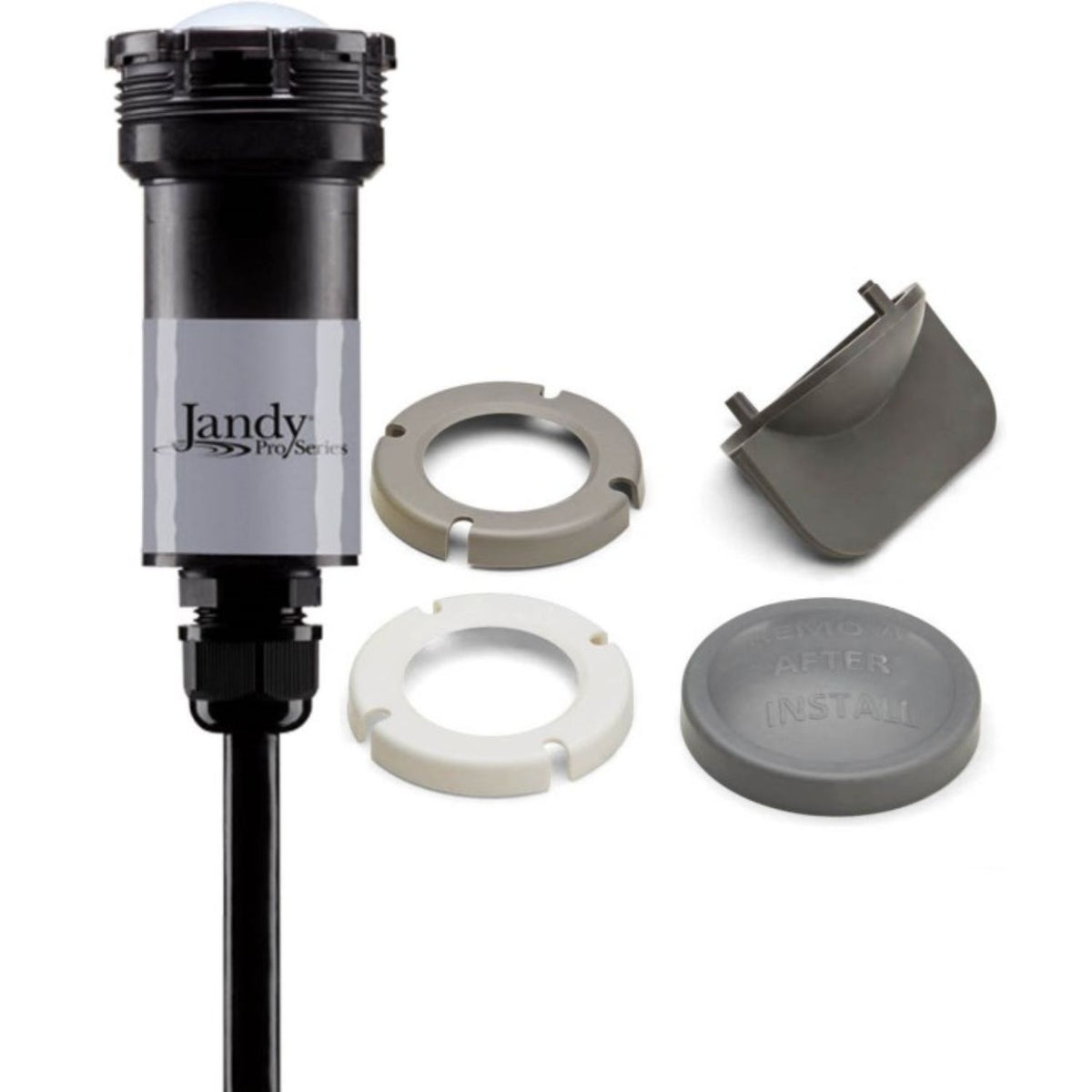 Jandy JLUWW12W150 LED underwater nicheless pool light 12W warm white with HydroCool technology for professional pool contractors