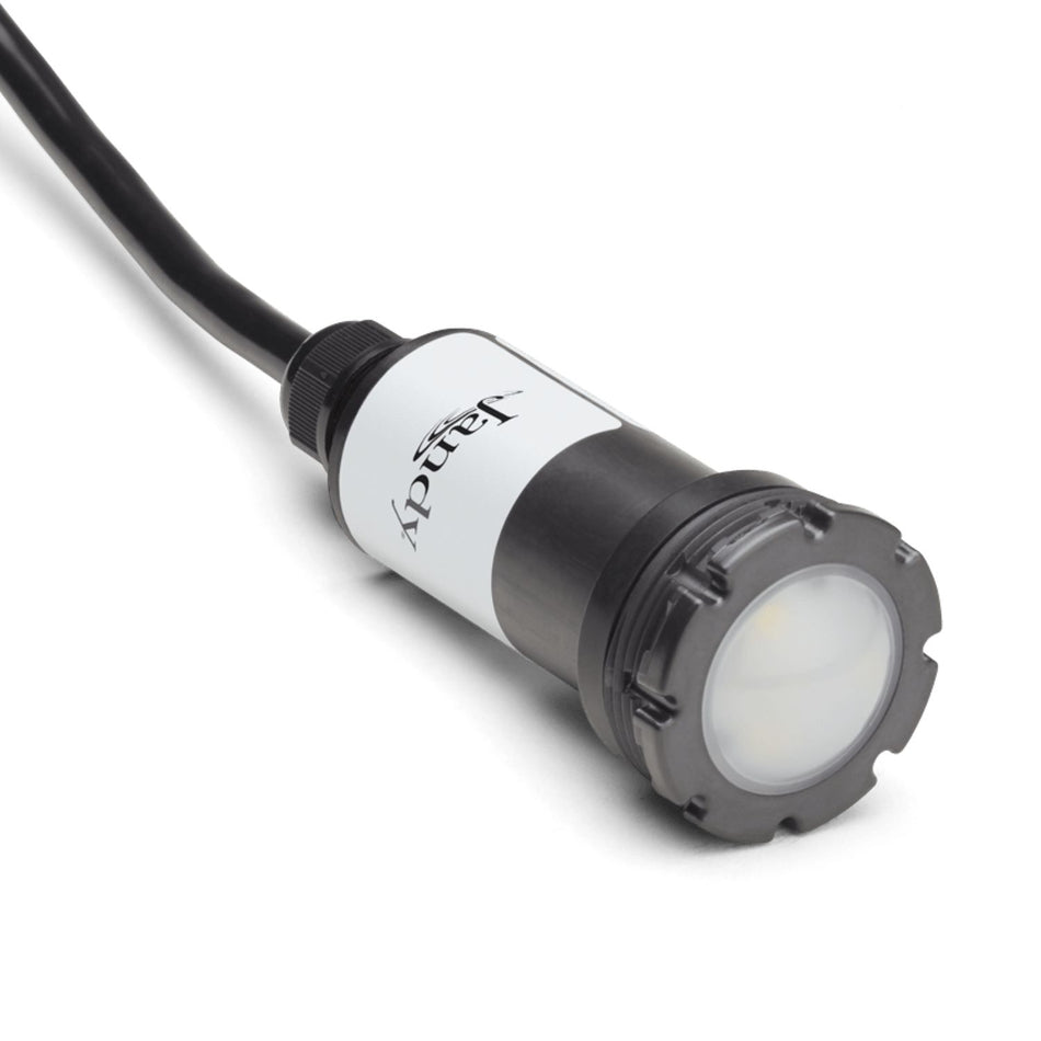Jandy JLUWW6W150 6W LED nicheless underwater pool light with warm white illumination and 150-foot cord for professional pool contractors