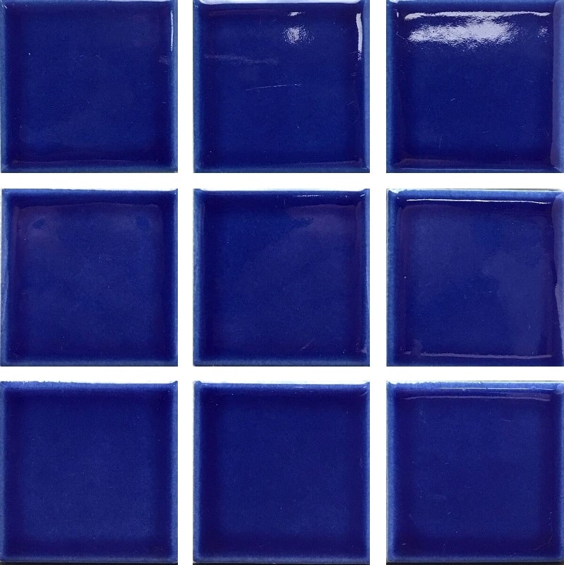 M.T ROYAL BLUE TILE MAS HM-210 2" X 2" - MAS HM-210