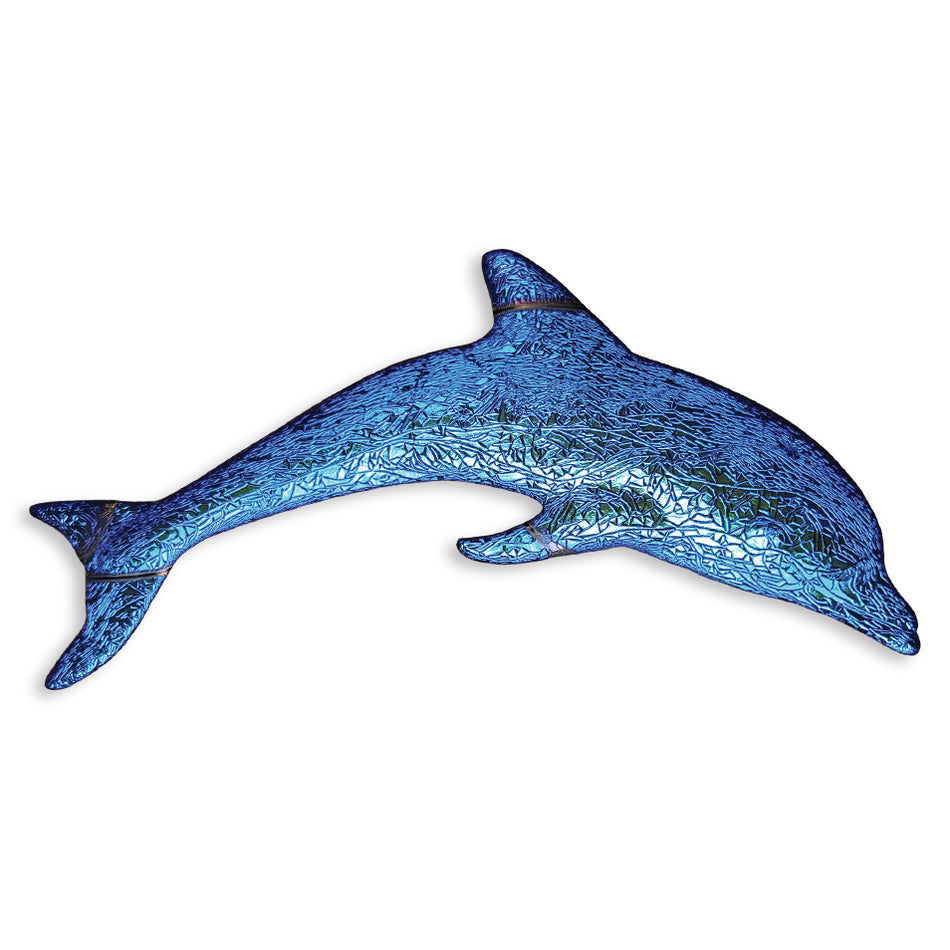 MINI DOLPHIN 6" TILE FIG - SAPPHIRE - MDMISAPB