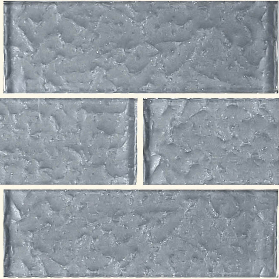 GLASS TILE GRAY 2" X 6" - MS826K7