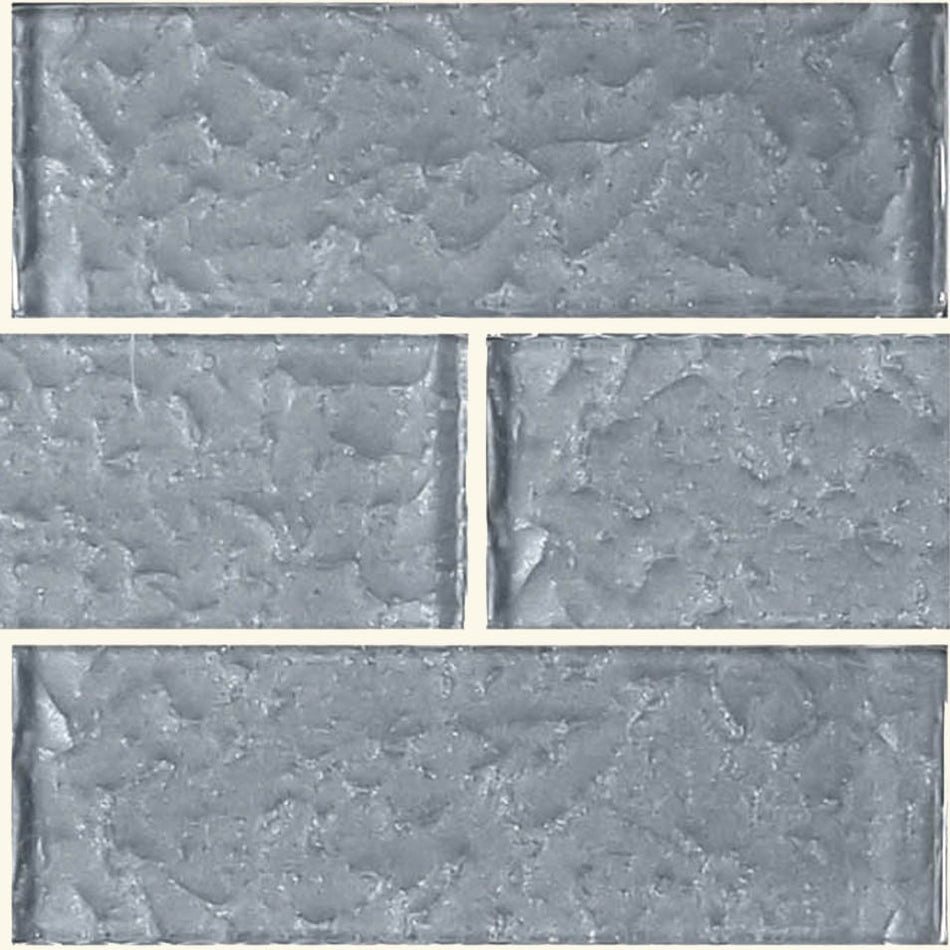 GLASS TILE GRAY 2" X 6" - MS826K7