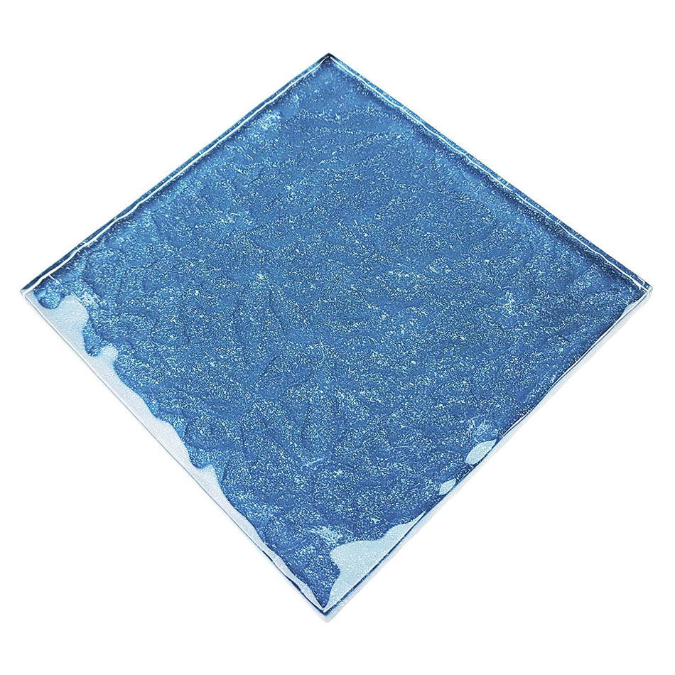 GLASS TILE STEEL BLUE 6" X 6" - MS866B2