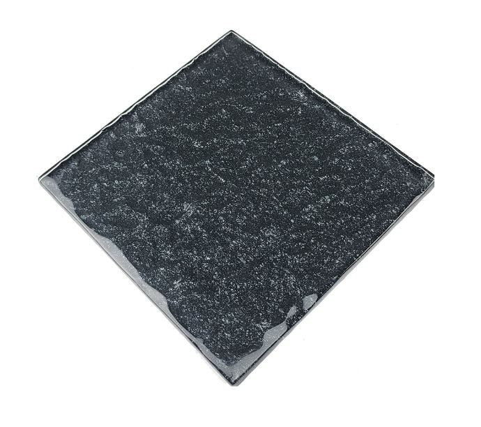 GLASS TILE - BLACK 6" X 6" - MS866K1