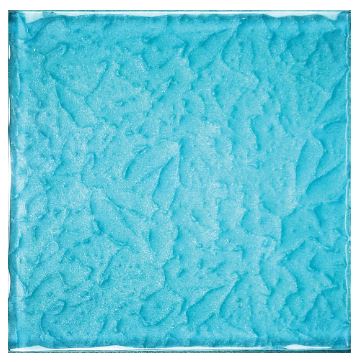 GLASS TILE 6" X 6" TURQUOISE - MS866T3