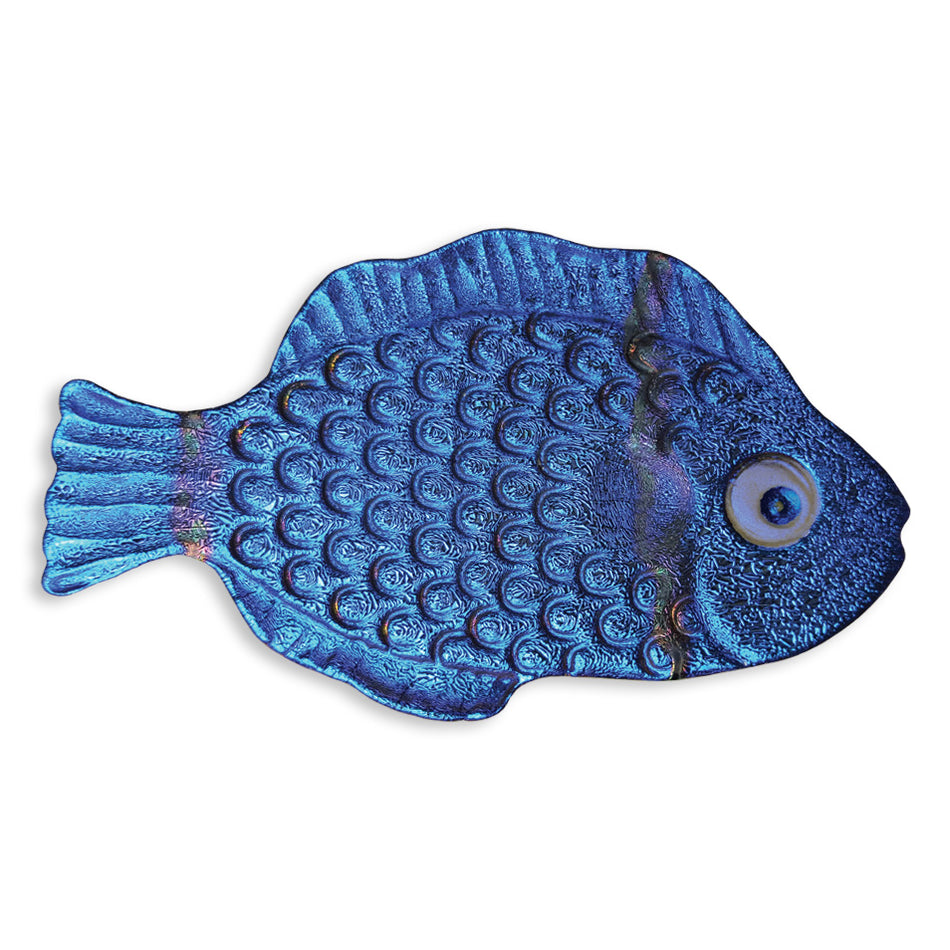 MINI TROPICAL FISH 4" TILE FIG -SAPPHIRE - MTFISAPB