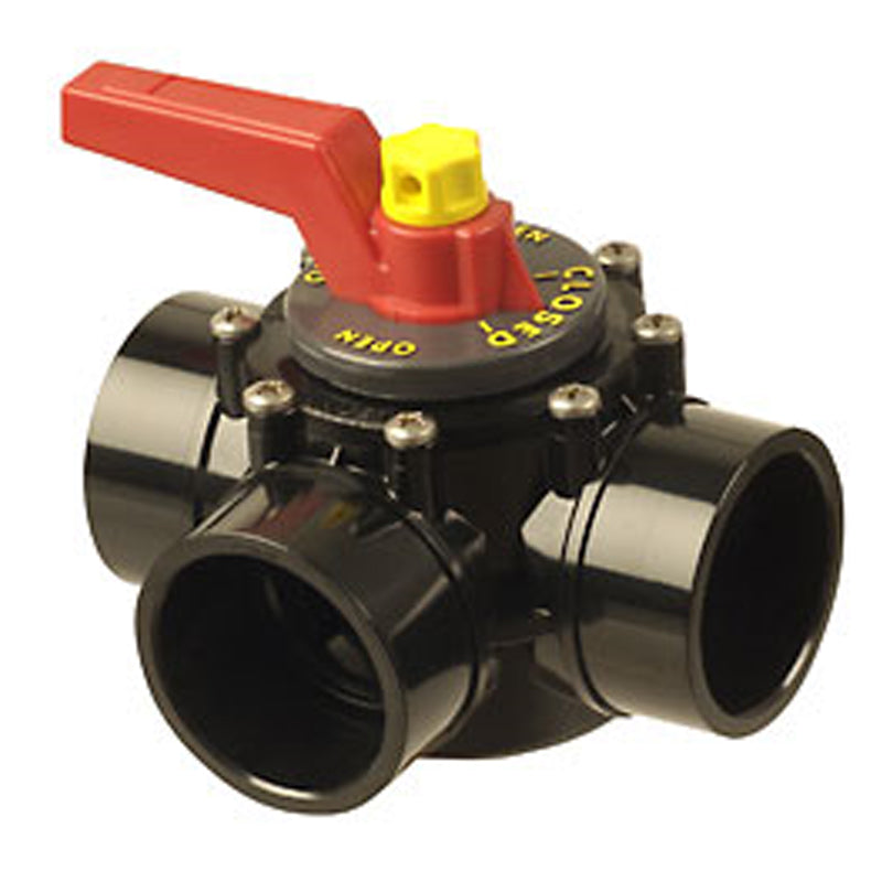 2" X 2.5" 3 PORT VALVE W/RED/BUSHING - OV3-2000