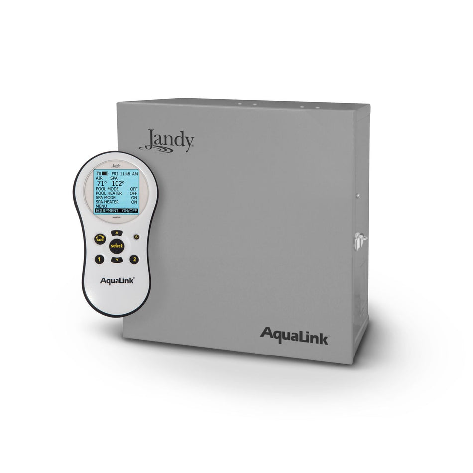 Zodiac AquaLink PDA-PS4 pool spa automation control system with wireless remote for professional pool contractors