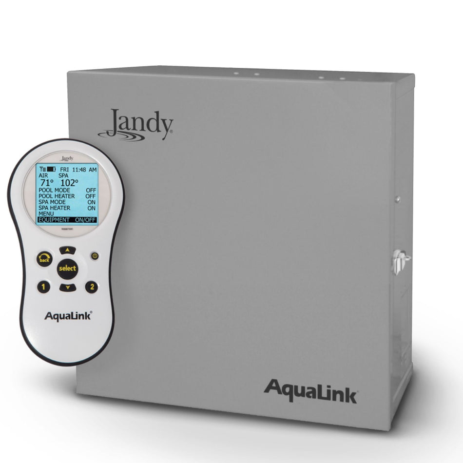 Zodiac AquaLink PDA-PS6 pool spa automation system with wireless remote control for professional pool contractors