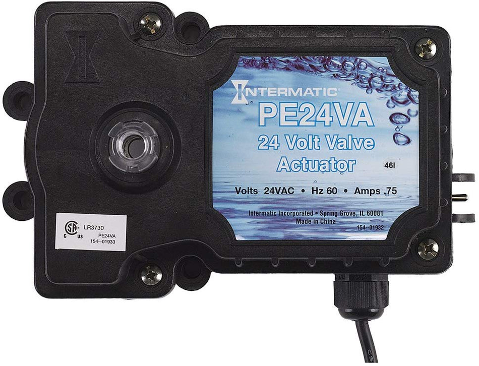 INTERMATIC VALVE ACTUATOR- BLK - PE24VA