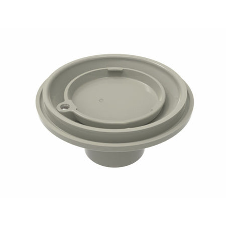 PTFR-03 2 inch adjustable pebble top pool inlet fitting in light gray for professional pool contractors
