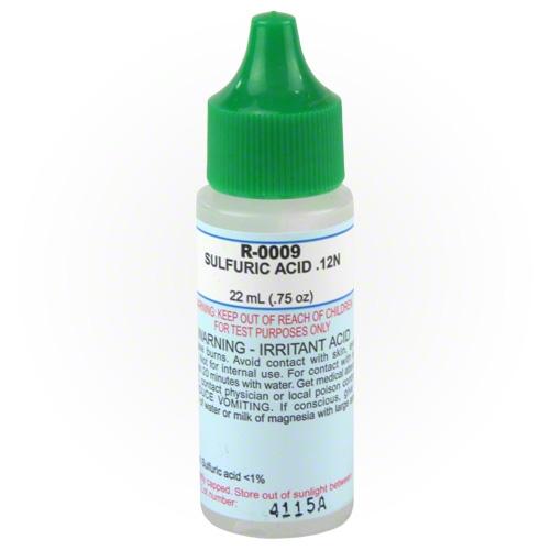 TAYLOR SULFURIC ACID.12N, 0.75 OZ - R-0009-A