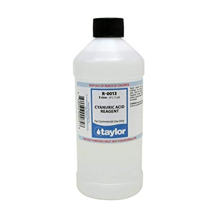 TAYLOR CYANURIC ACID REAGENT, 16 OZ - R-0013 PT