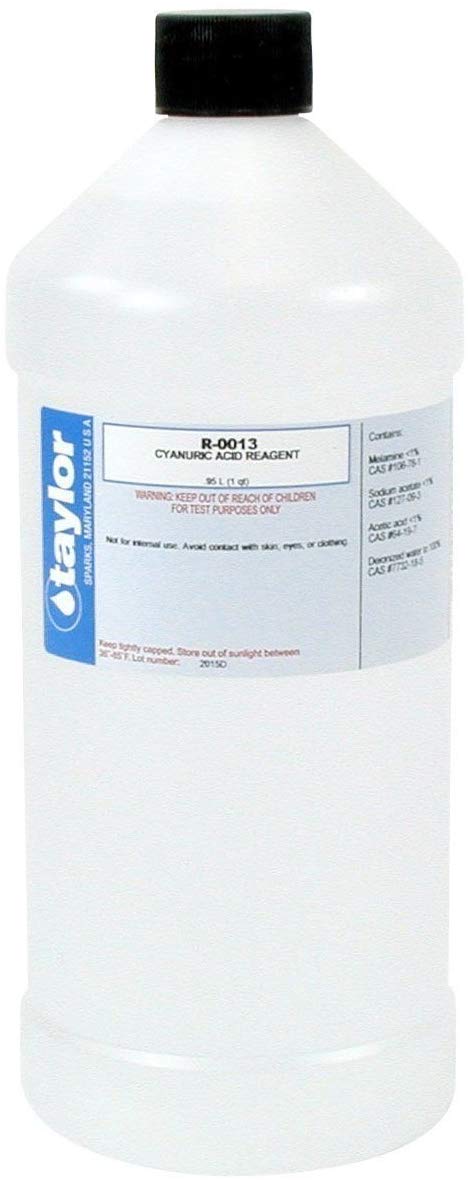 TAYLOR CYANURIC ACID REAGENT, 32 OZ - R-0013 QT