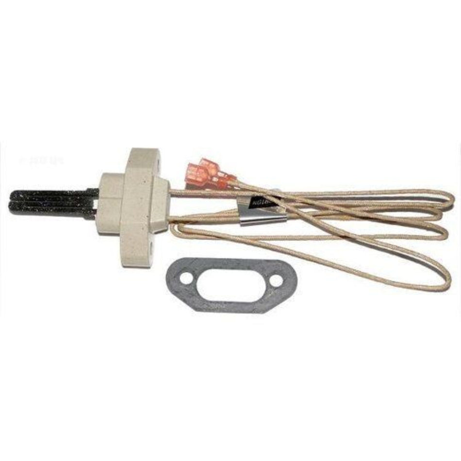 Jandy Hi-E2 ignitor with gasket R0016400 hot surface igniter and flame sensor for pool heater models 220 and 350