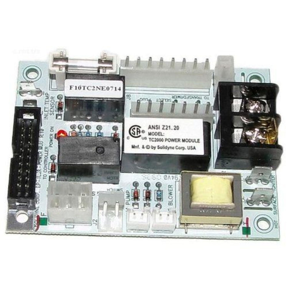 Jandy R0366800 power control board for Lite2 LJ pool and spa heaters - professional replacement part for pool service contractors
