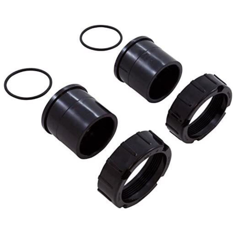 Jandy R0446102 union kit with tailpieces, coupling nuts and O-rings for Stealth SHPF SHPM series pool pump professional installation