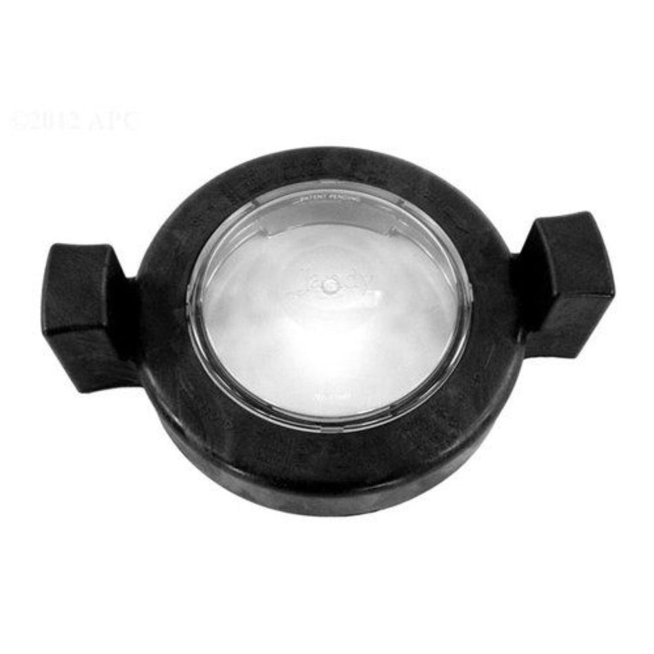 Zodiac R0448800 Jandy lock ring lid seal replacement kit with clear lid and black lock ring for pool pump maintenance