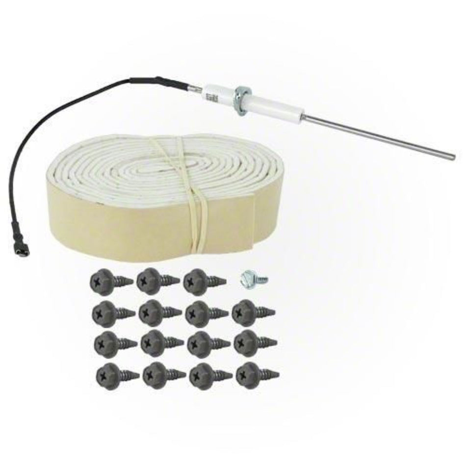 Jandy R0458600 LXi flame sensor rod for Low NOx pool heaters - professional contractor replacement part