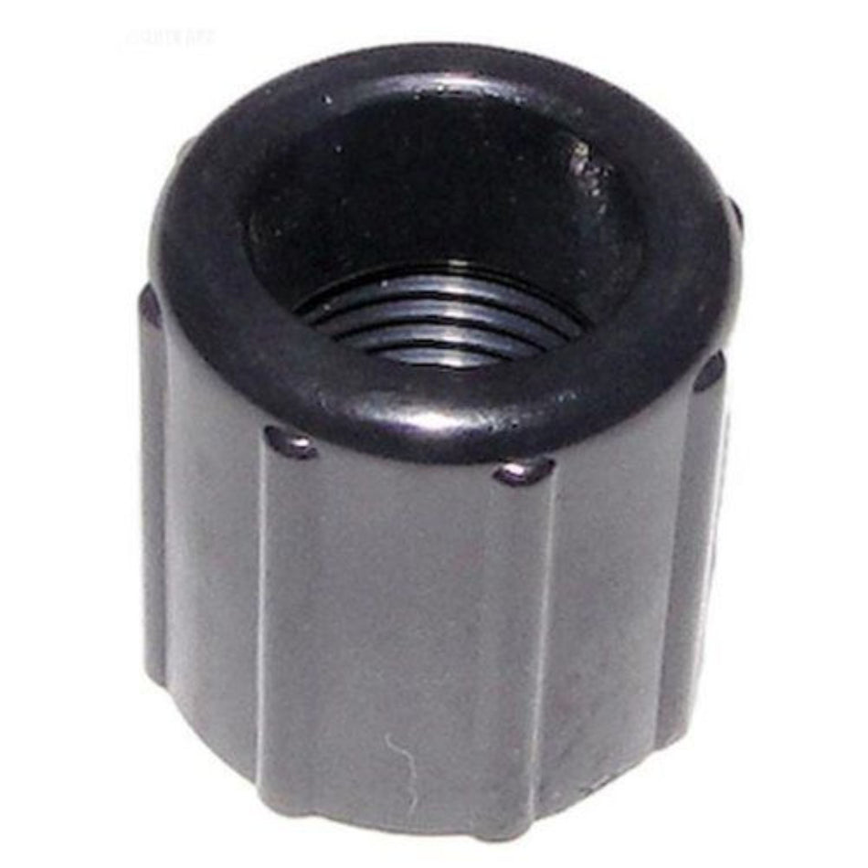 Pentair R172274 black metal compression nut for automatic chemical feeder replacement parts