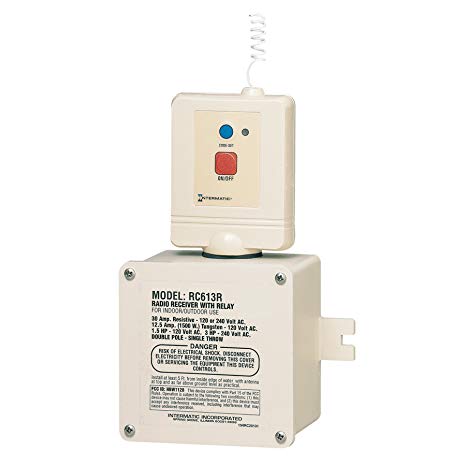 INTERMATIC HEAVY DUTY RECEIVER & RELAY - RC613R