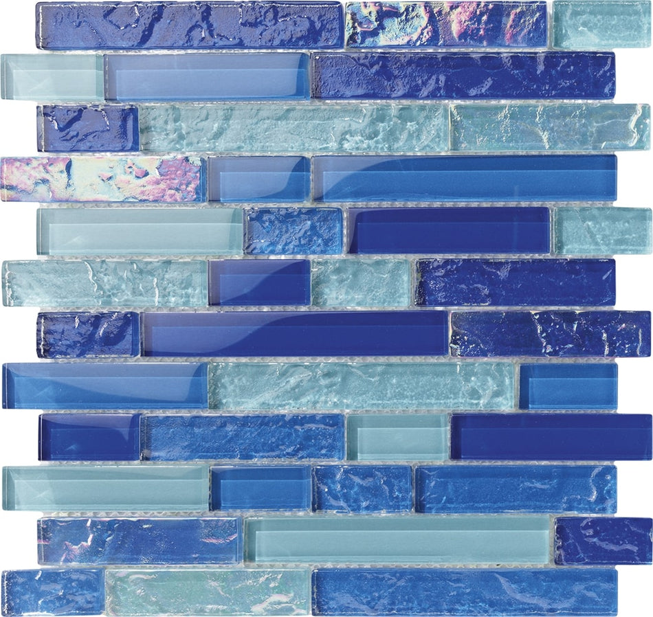 BAHAMA NASSAU GLASS TILE 1" X 2" - S0030