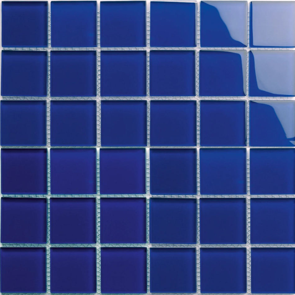 GLASS TILE ARTIC COBALT 2" X 2" - S2013