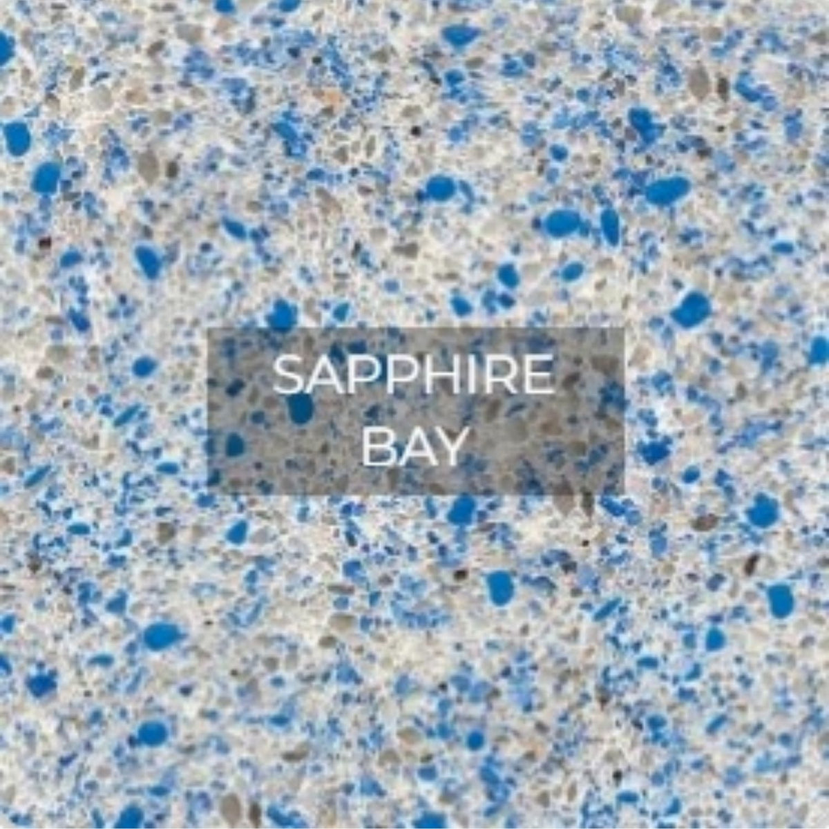 SGM River Rok Sapphire Bay natural pebble pool finish 80lb bag for professional pool contractors and installers
