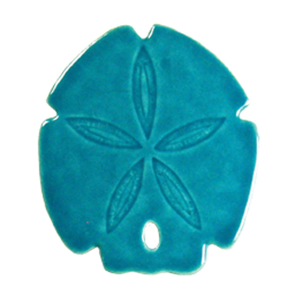 SAND DOLLAR MOSAIC 5" - AQUA - SDOAQUB