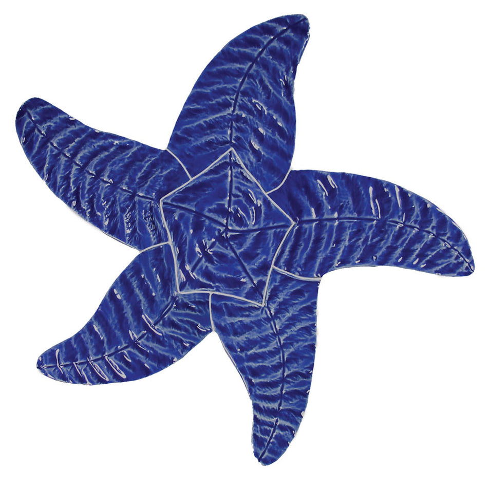 STARFISH MOSAIC FIGURE 9'' - BLUE - SFIBLUOS