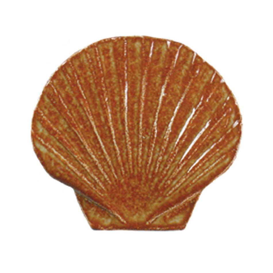 CERAMIC MOSAIC SEASHELL 5" - BROWN - SSHBROB