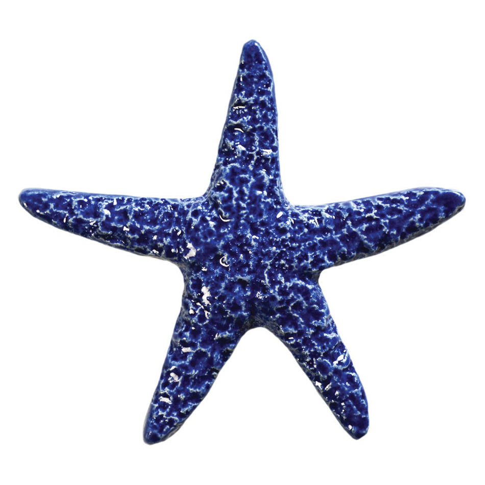 CERAMIC MOSAIC STARFISH 5" - BLUE - STABLUB