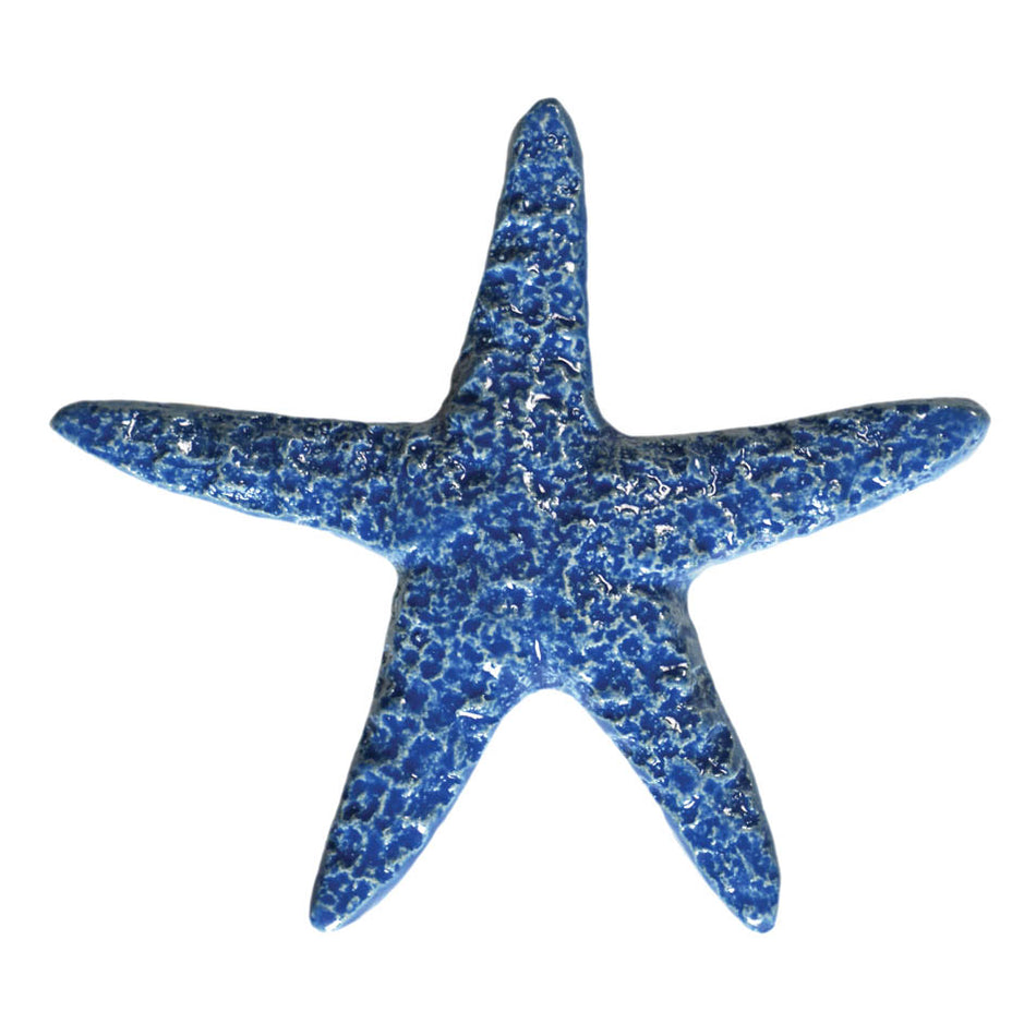 CERAMIC MOSAIC STARFISH 5" - LIGHT BLUE - STALBLB