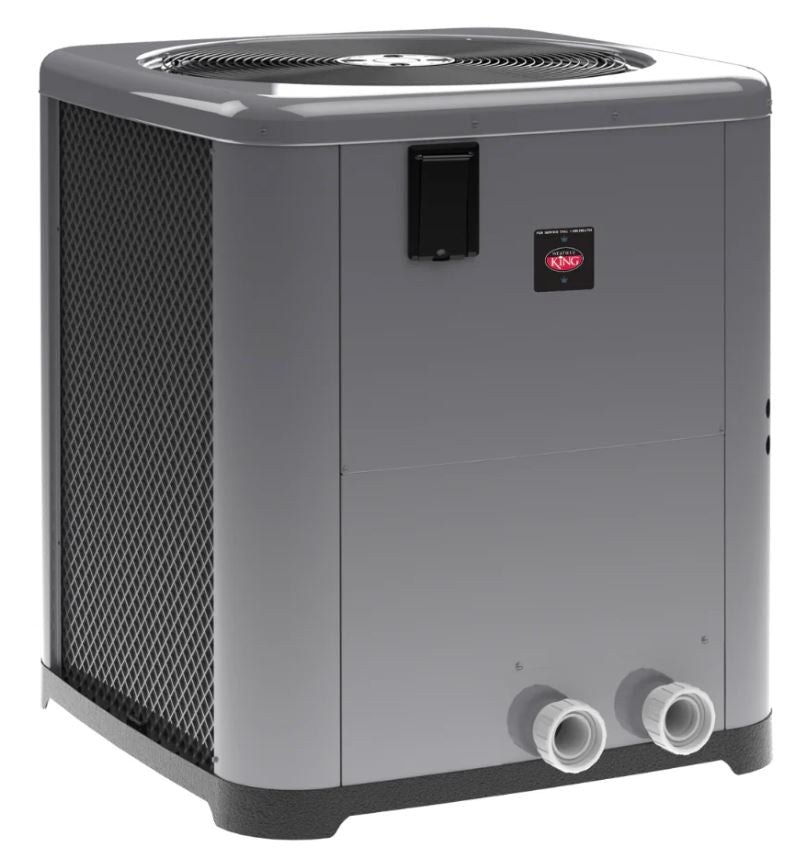 Raypak Weather King TWPH-6560EHT01 118K BTU residential pool heat pump with titanium heat exchanger for professional contractors