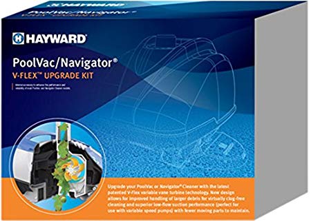 Hayward V-Flex Upgrade Kit VVX3000SCKITWH with turbine technology for professional pool cleaner upgrades