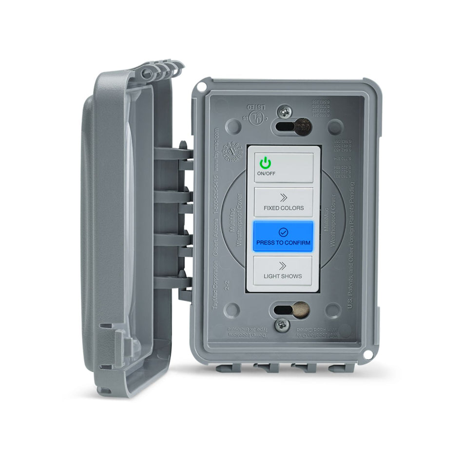 Jandy WLC4C WaterColor LED light controller with weatherproof enclosure for professional pool contractor installations