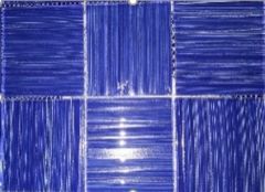 CRYSTAL GLASS TILE - ROYAL BLUE - 6ECOVV34