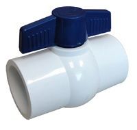 BALL VALVE PVC BLUE HANDLE 1.5" - AGEMIP150SE