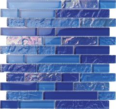 BAHAMA BIMINI GLASS TILE - 1" X 2" - S0031